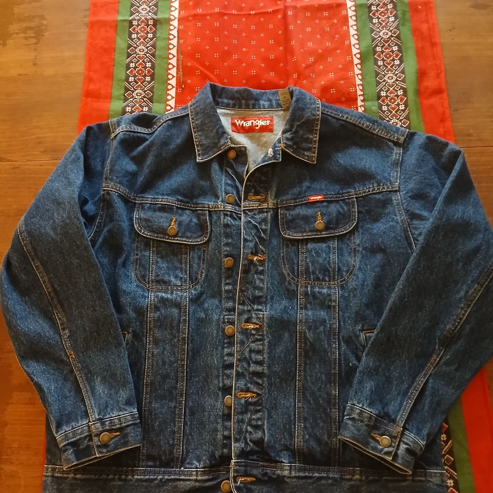Wrangler Blue Denim Jacket - Picture 1 of 6
